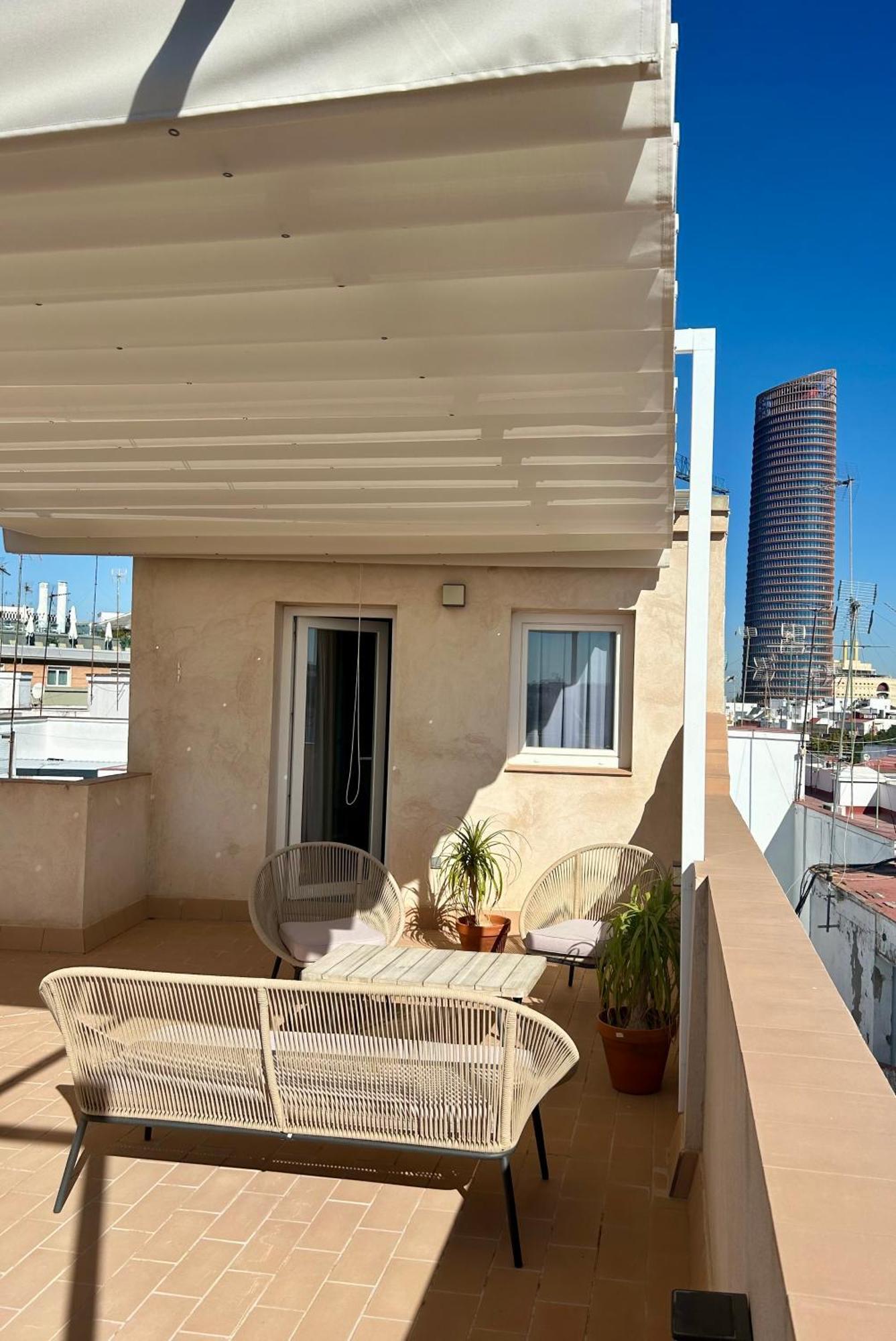 Ferienwohnung Casa De La Columna, Triana Sevilla Exterior foto