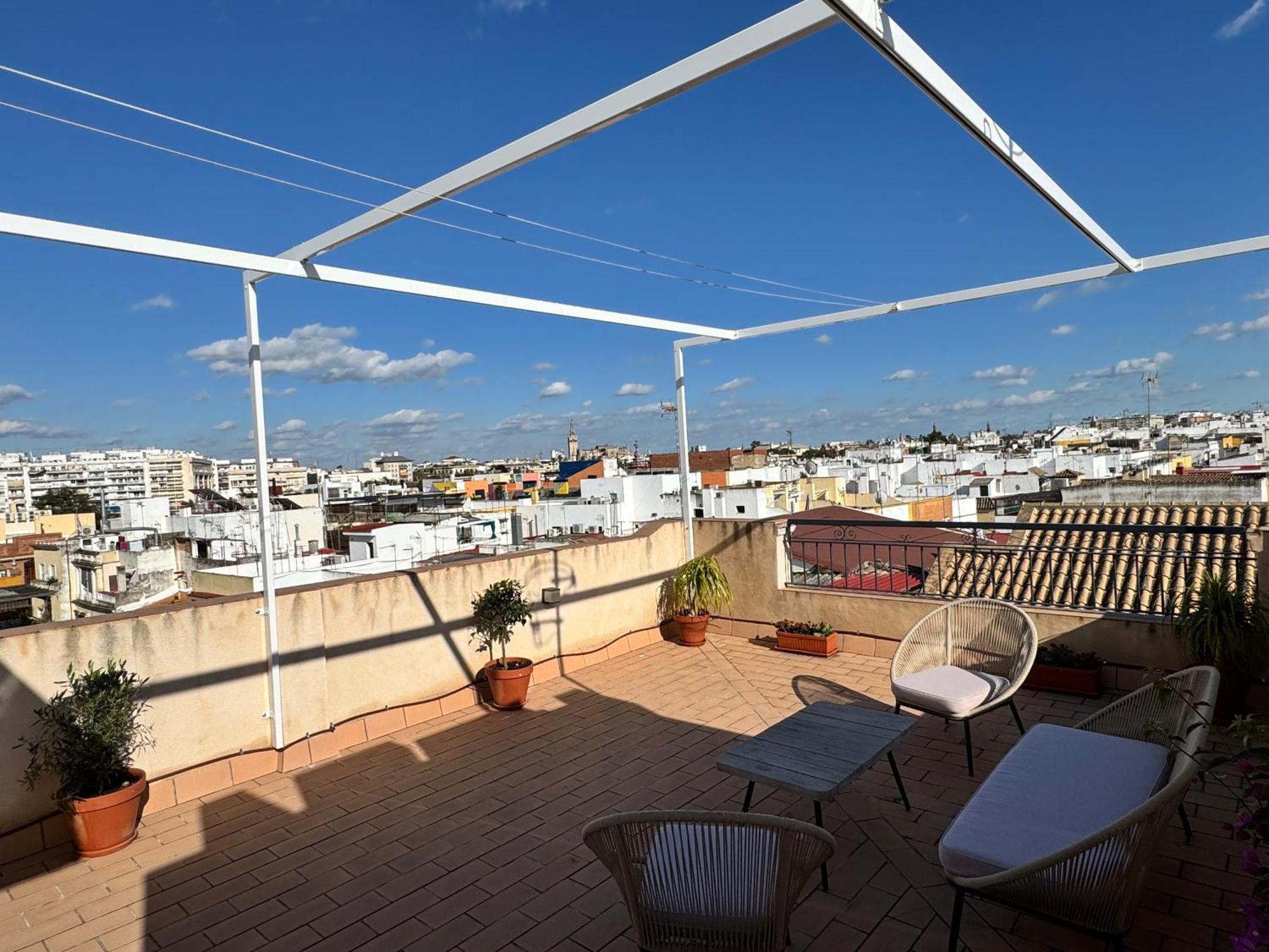 Ferienwohnung Casa De La Columna, Triana Sevilla Exterior foto